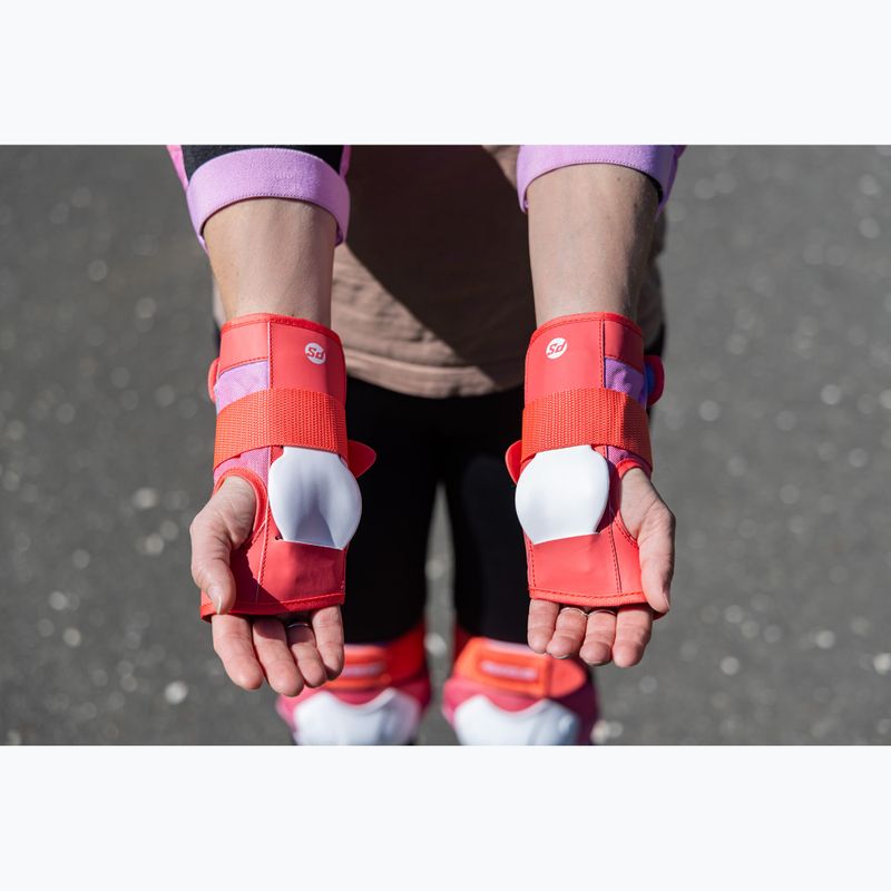 Súprava chráničov Powerslide Standard Set red/pink 4