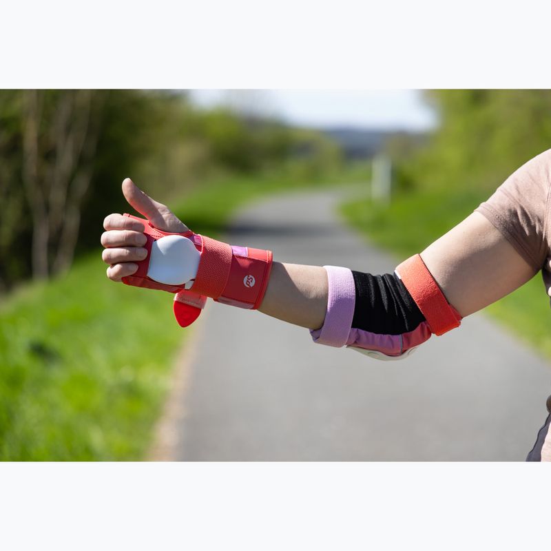 Súprava chráničov Powerslide Standard Set red/pink 6