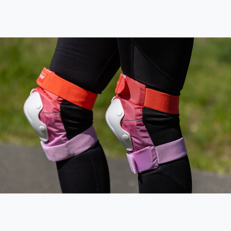 Sada chráničov Powerslide Standard Set red/pink 7