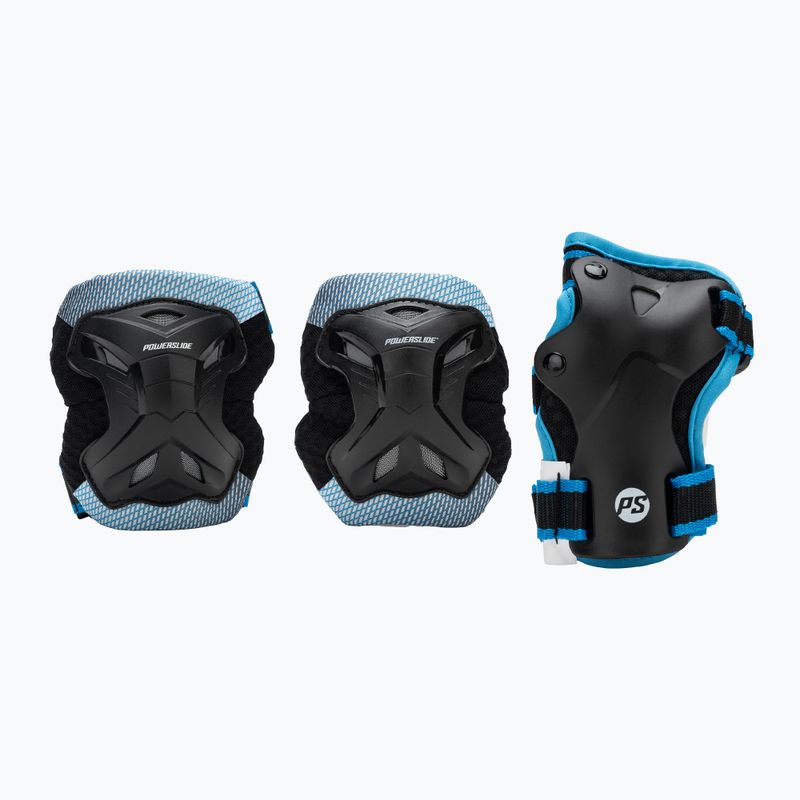 Detská súprava chráničov Powerslide Kids Pro Set black/blue
