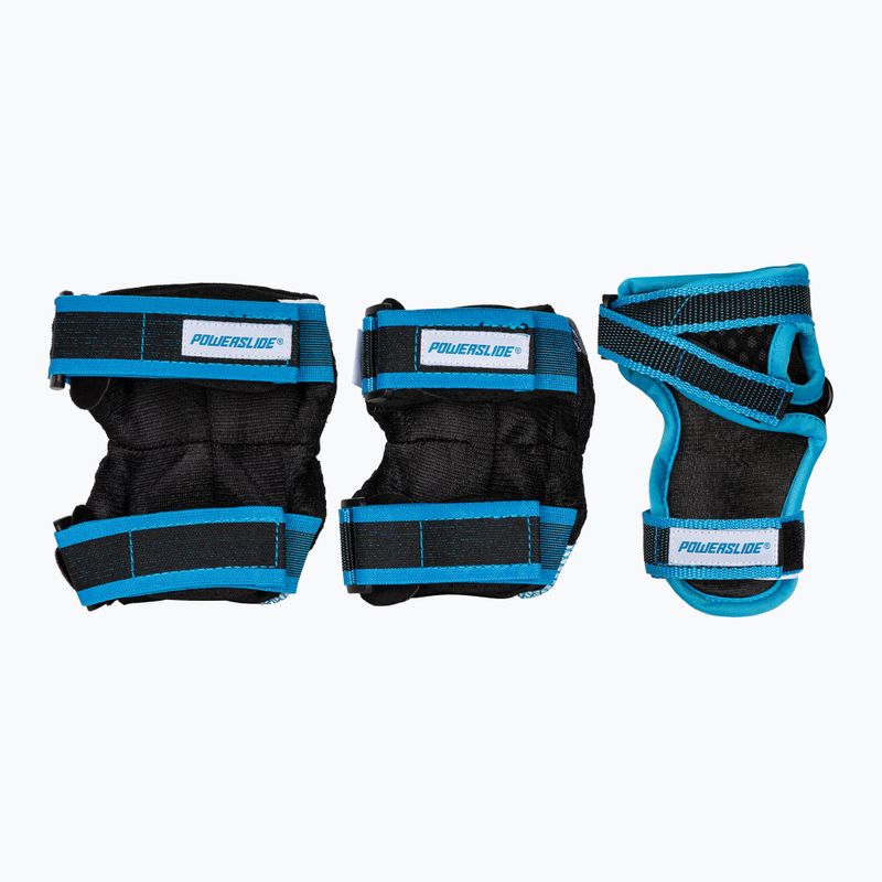 Detská súprava chráničov Powerslide Kids Pro Set black/blue 2