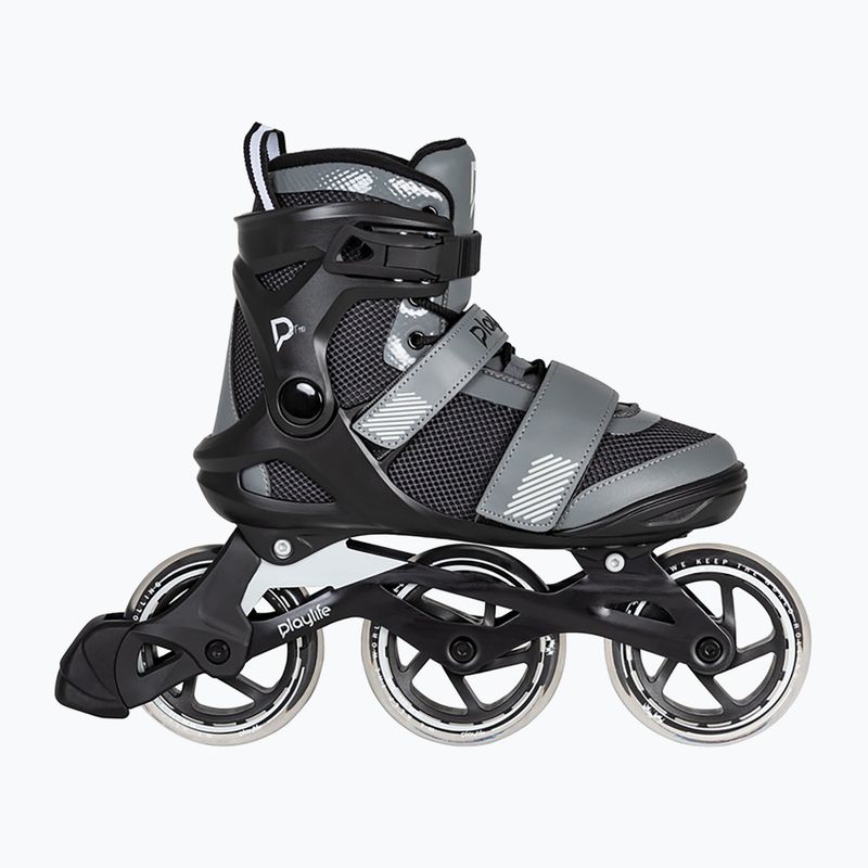 Pánske kolieskové korčule Playlife GT 110 black/grey 2