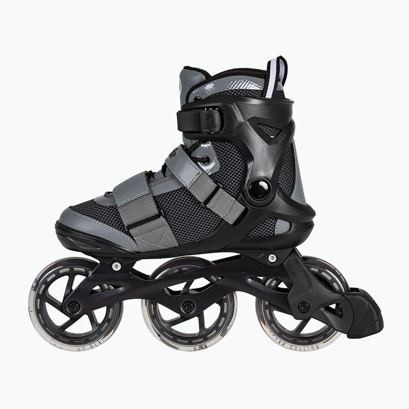 Pánske kolieskové korčule Playlife GT 110 black/grey 3