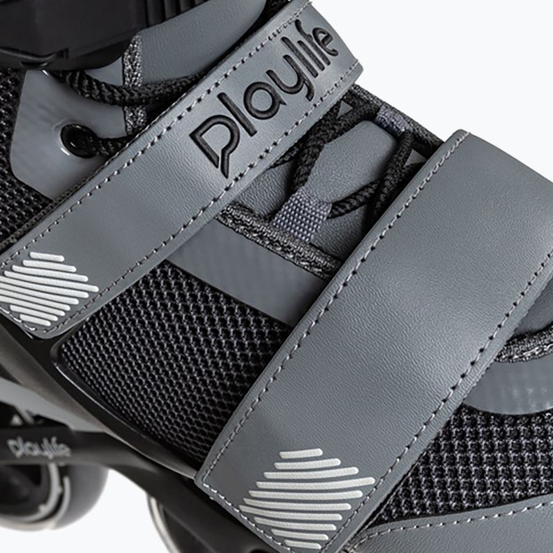 Pánske kolieskové korčule Playlife GT 110 black/grey 7