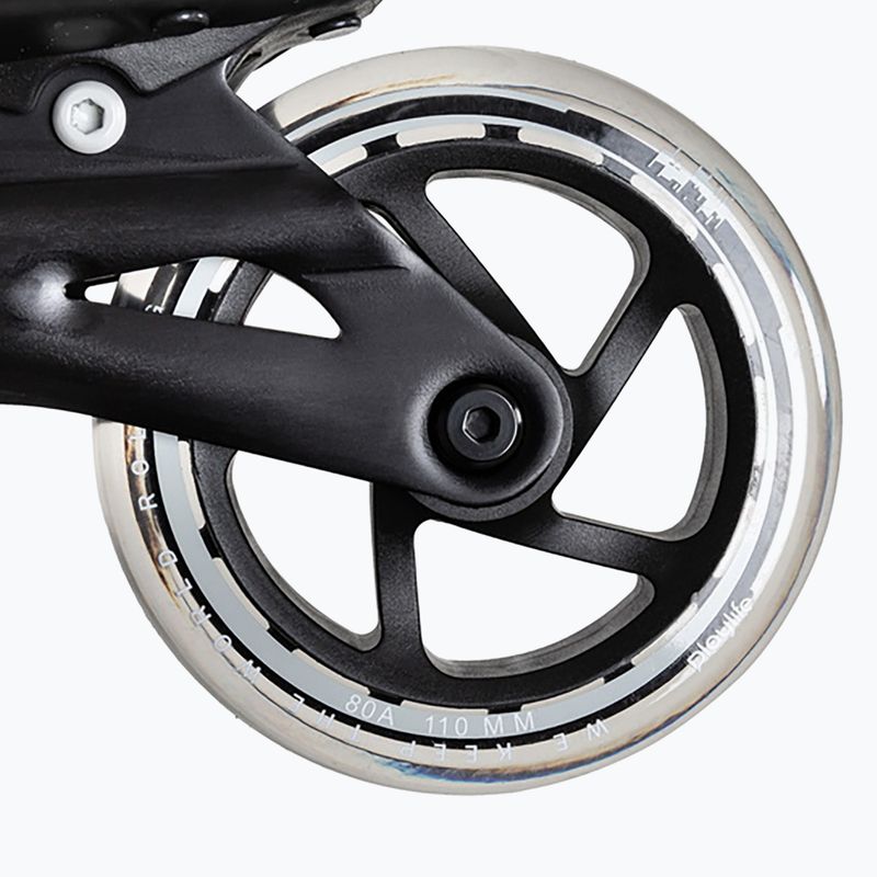 Pánske kolieskové korčule Playlife GT 110 black/grey 9