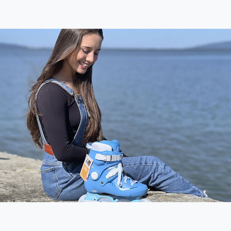 Kolieskové korčule Powerslide Storm Nicoly Pro blue 15