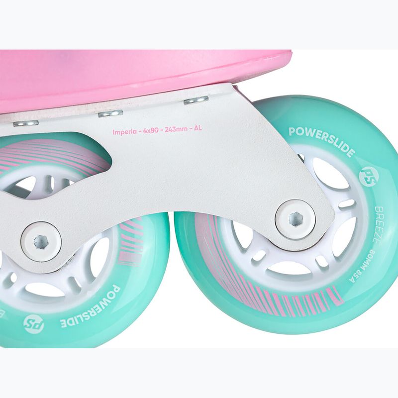 Dámske kolieskové korčule Powerslide Zoom cotton candy pink 14