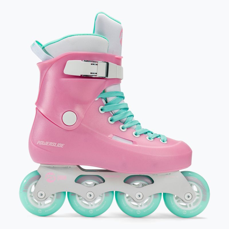 Dámske kolieskové korčule Powerslide Zoom cotton candy pink 2
