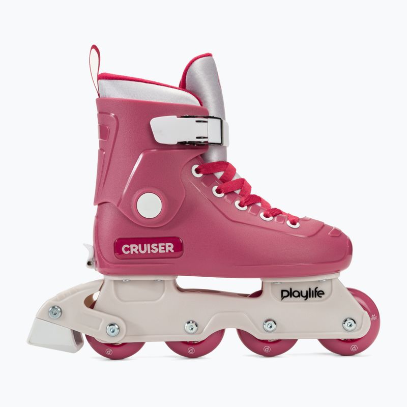 Detské kolieskové korčule Playlife Cruiser pink 2