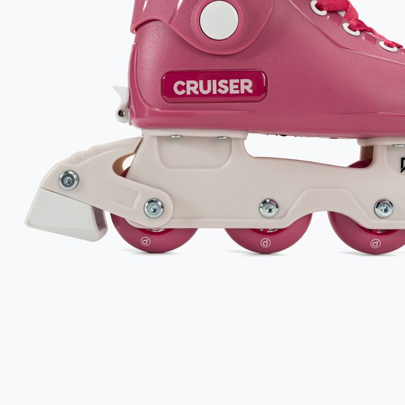 Detské kolieskové korčule Playlife Cruiser pink 7