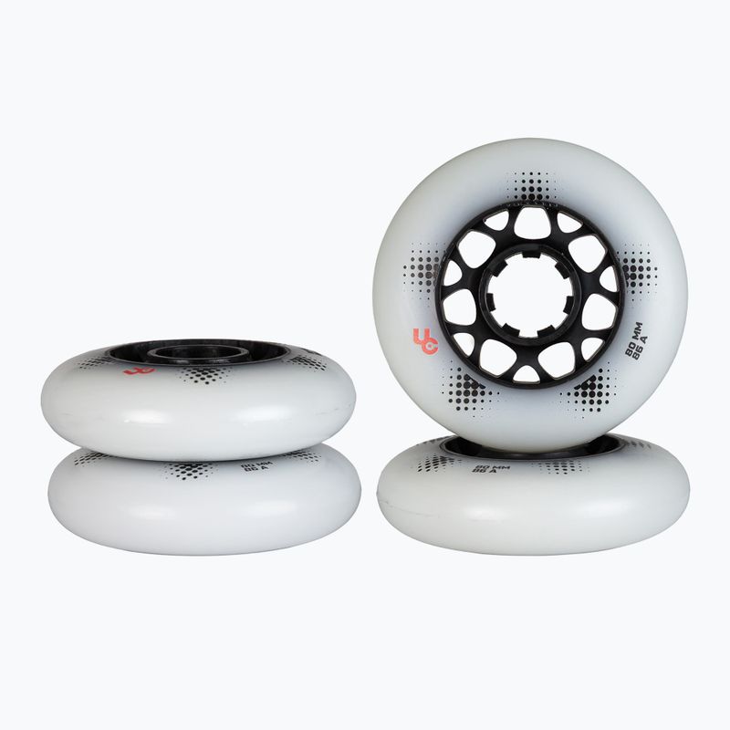 Kolieska na kolieskové korčule UNDERCOVER WHEELS Team Pro 80 mm/88A 4 pcs. white 6