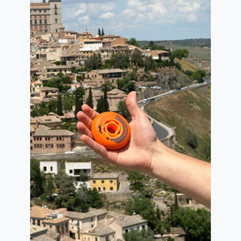 Kolieska na kolieskové korčule Powerslide King of Slides 4 pcs 76 mm/90A orange/orange 6