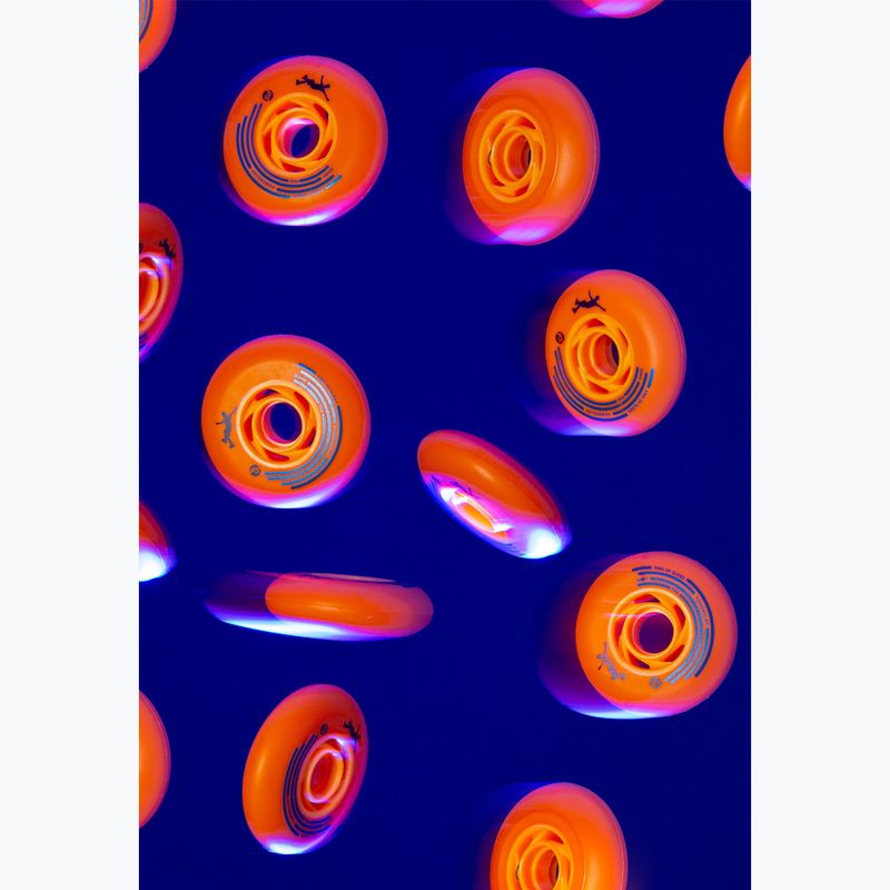 Kolieska na kolieskové korčule Powerslide King of Slides 4 pcs. 80 mm/90A orange/orange 4