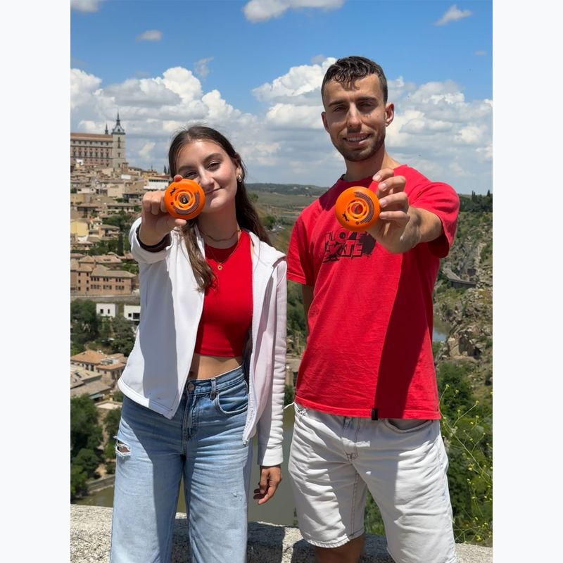 Kolieska na kolieskové korčule Powerslide King of Slides 4 pcs. 80 mm/90A orange/orange 5