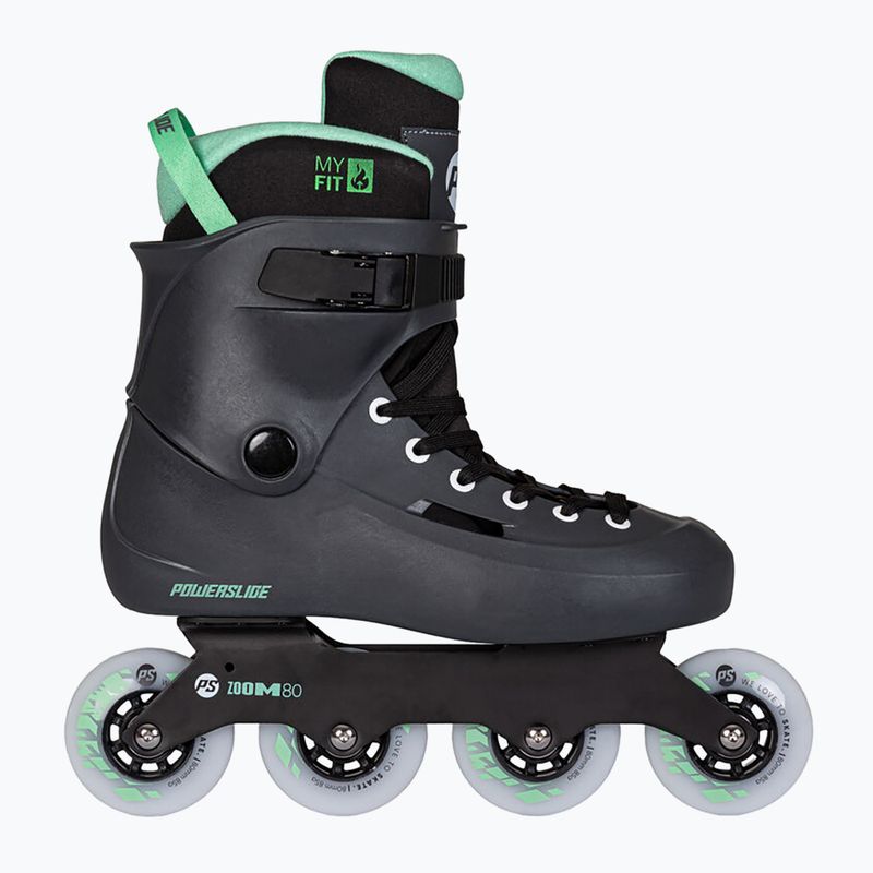 Kolieskové korčule Powerslide Zoom 80 anthracite