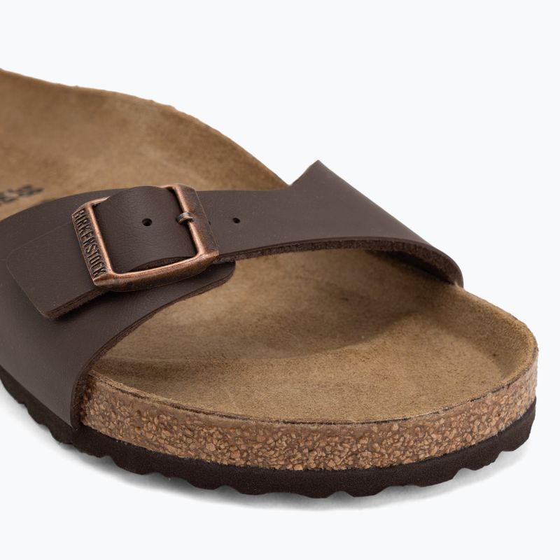 Šľapky BIRKENSTOCK Madrid BF dark brown 7