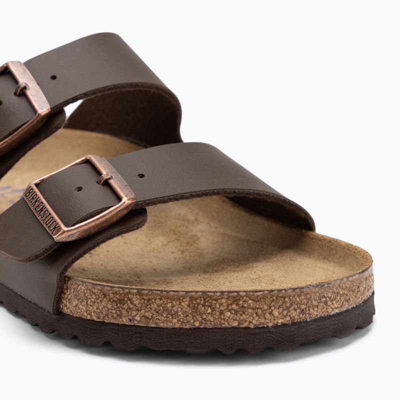 Šľapky BIRKENSTOCK Arizona BF Regular dark brown 7