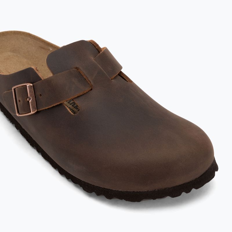 Nazúvaky BIRKENSTOCK Boston LEOI Narrow habana 7