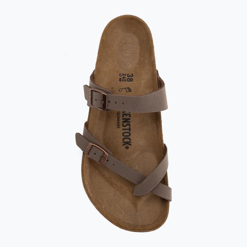 Šľapky BIRKENSTOCK Mayari Birkibuc mocca 5