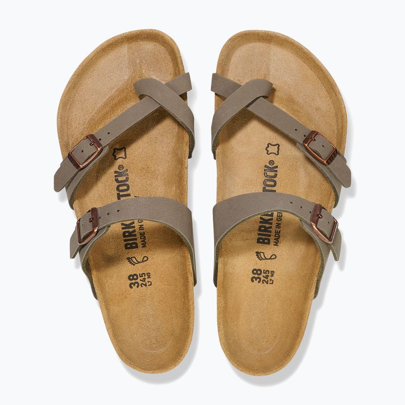 Šľapky BIRKENSTOCK Mayari Birkibuc stone 3