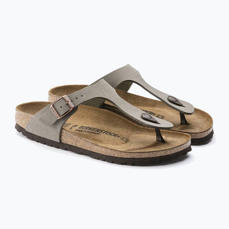Šľapky BIRKENSTOCK Gizeh Birkibuc Narrow stone 3