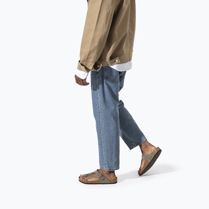 Šľapky BIRKENSTOCK Gizeh Birkibuc Narrow stone 8