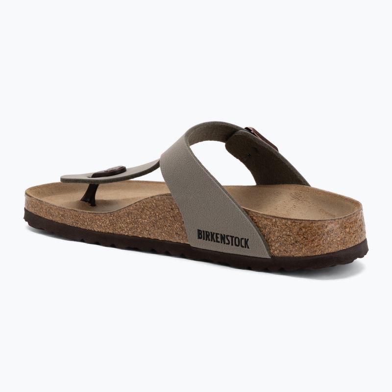 Šľapky BIRKENSTOCK Gizeh Birkibuc Narrow stone 3