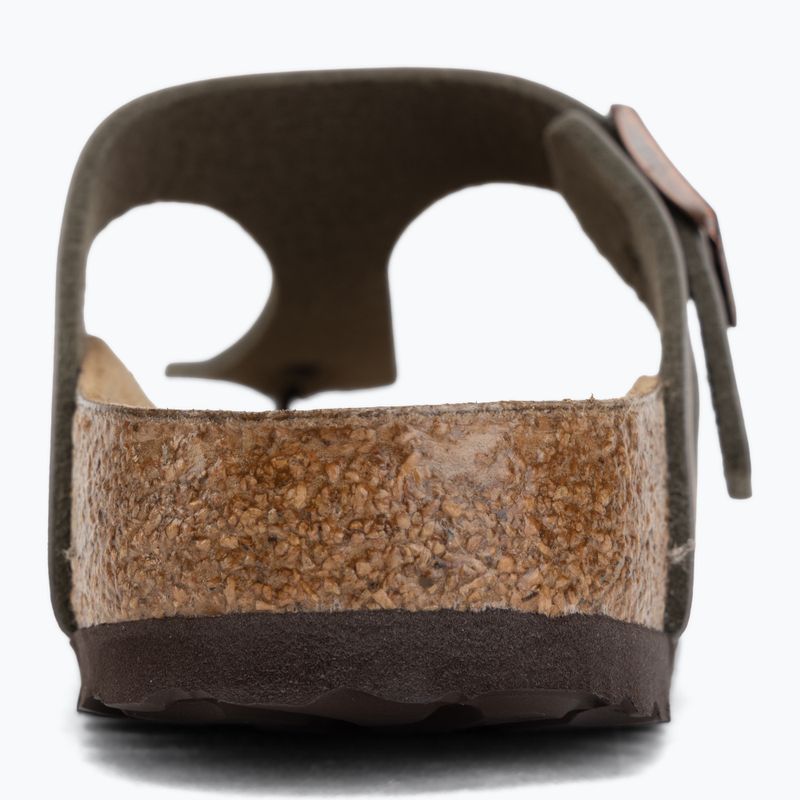 Šľapky BIRKENSTOCK Gizeh Birkibuc Narrow stone 6