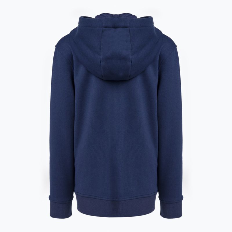 Detská futbalová mikina Capelli Basics Youth Zip Hoodie navy 2