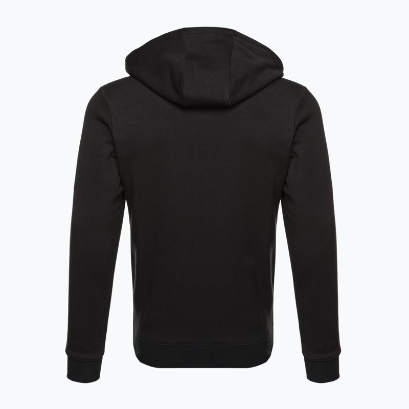 Pánska futbalová mikina Capelli Basics Adult Zip Hoodie black 2