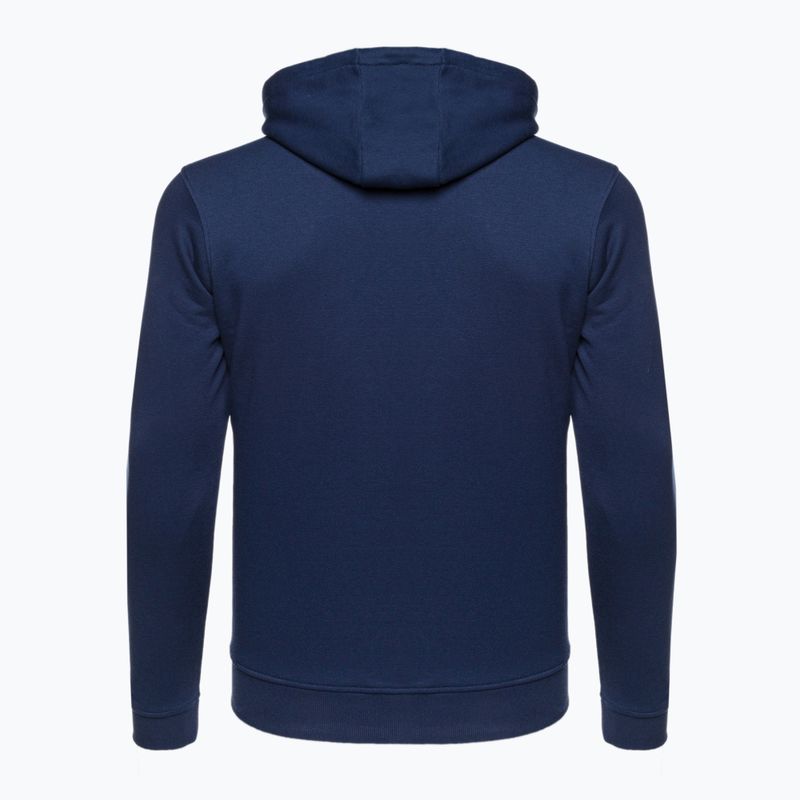 Pánska futbalová mikina Capelli Basics Adult Zip Hoodie navy 2