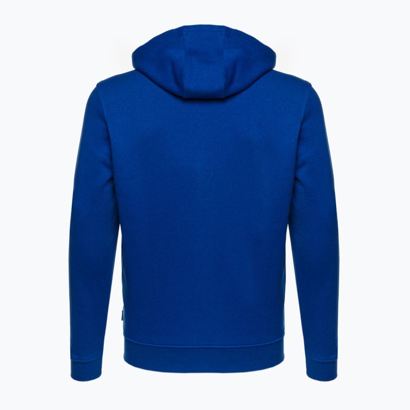 Pánska futbalová mikina Capelli Basics Adult Zip Hoodie royal blue 2