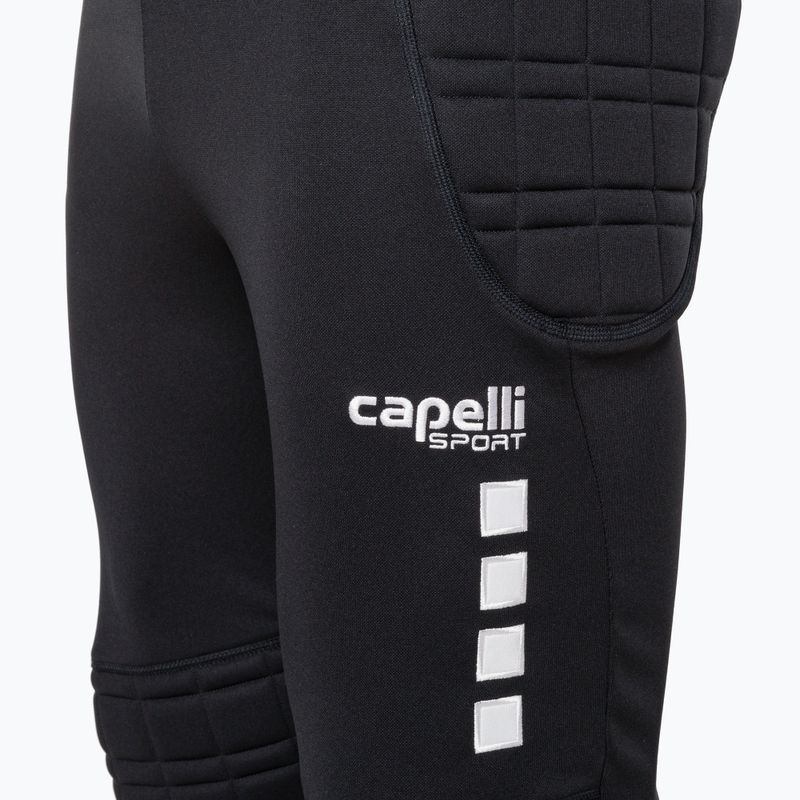 Pánske nohavice Capelli Basics I Adult Goalkeeper black/white 2