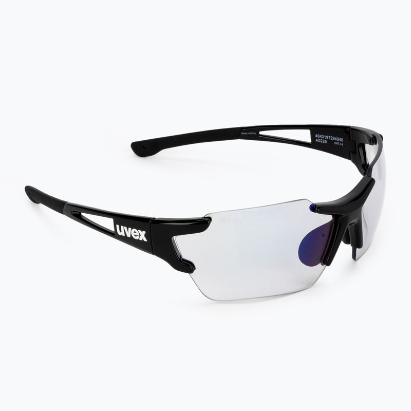 Cyklistické okuliare UVEX Sportstyle 803 Race S V black/litemirror blue 53/2/002/2203