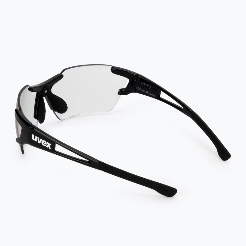 Cyklistické okuliare UVEX Sportstyle 803 Race S V black/litemirror blue 53/2/002/2203 2