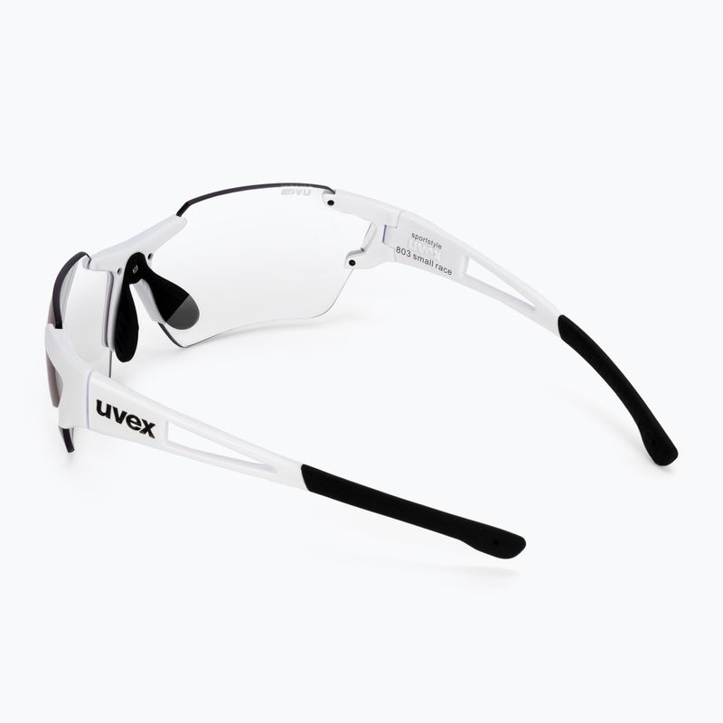 Cyklistické okuliare UVEX Sportstyle 803 Race S V white/litemirror blue 53/2/002/8803 2