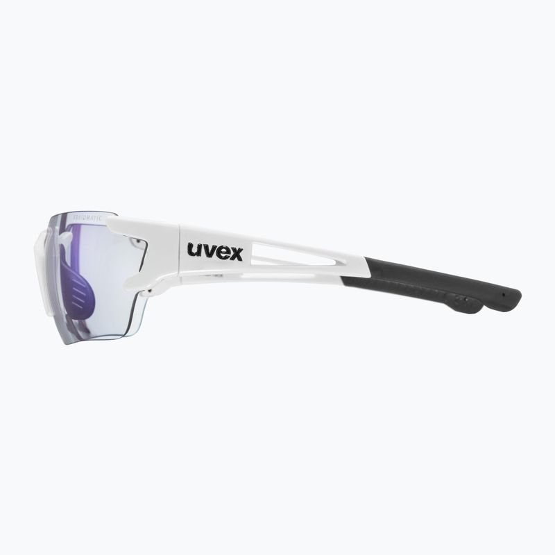 Cyklistické okuliare UVEX Sportstyle 803 Race S V white/litemirror blue 53/2/002/8803 7