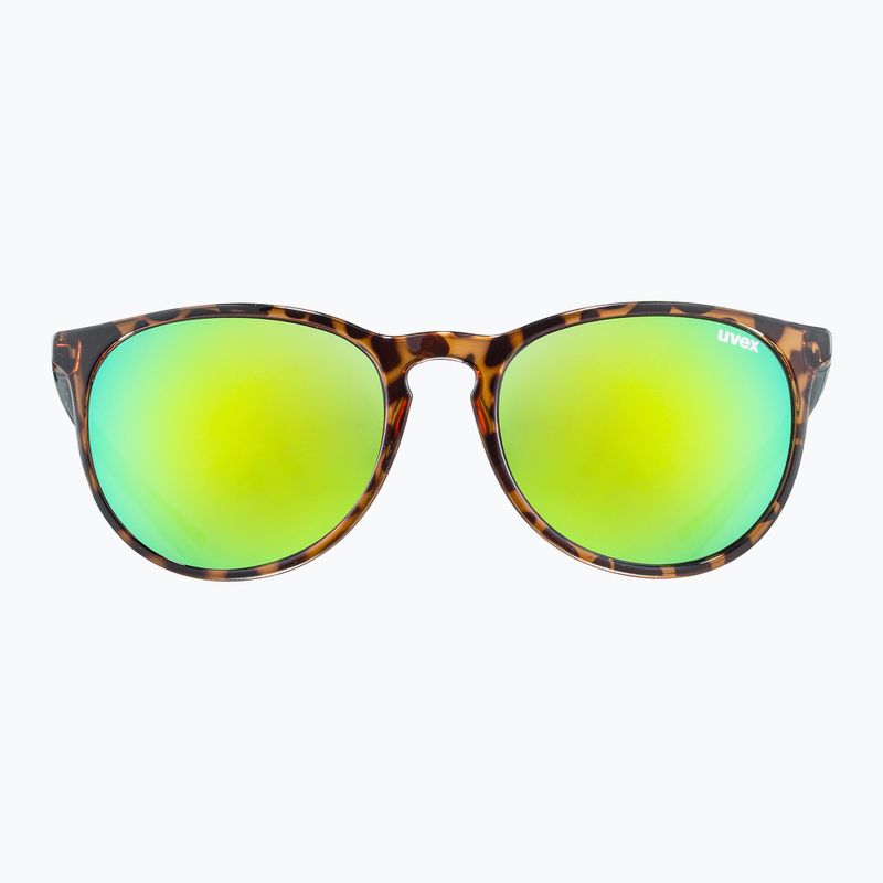 Slnečné okuliare UVEX Lgl 43 havanna black/mirror green 2