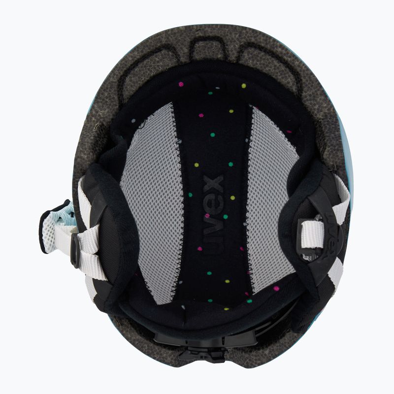 Lyžiarska prilba UVEX Heyya blue confetti 5