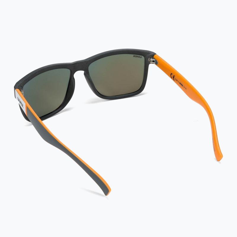 UVEX Lgl 39 sivo-oranžové slnečné okuliare S5320125616 2