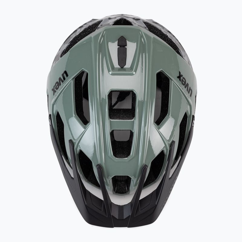 Cyklistická prilba UVEX Quatro zelená S4107753215 6