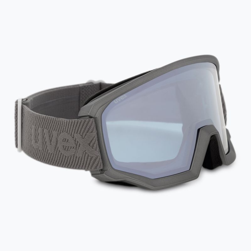 Lyžiarske okuliare UVEX Athletic FM rhino mat/mirror silver blue 55//52/523