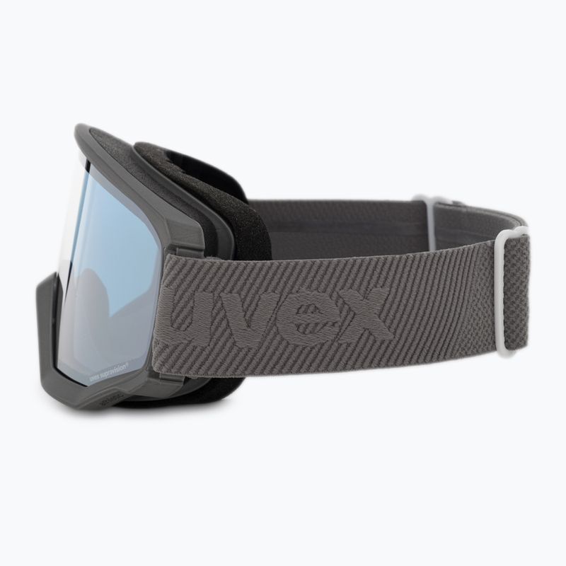Lyžiarske okuliare UVEX Athletic FM rhino mat/mirror silver blue 55//52/523 4