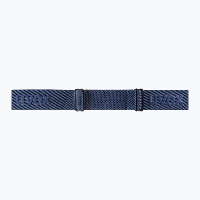 Lyžiarske okuliare UVEX Athletic FM navy matt/mirror blue green 6