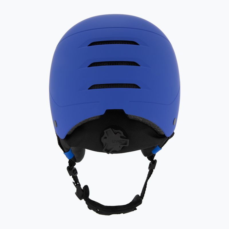 Detská lyžiarska prilba UVEX Rocket Visor Jr blue matt/mirror blue/smoke 4