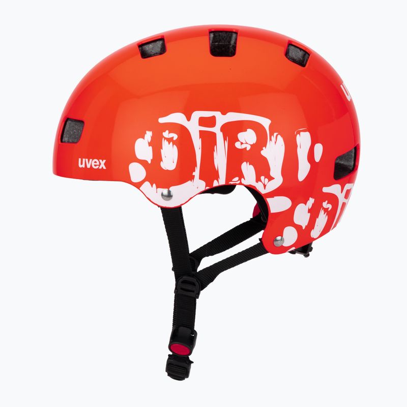 Detská prilba UVEX Kid 3 dirtbike neon red 3