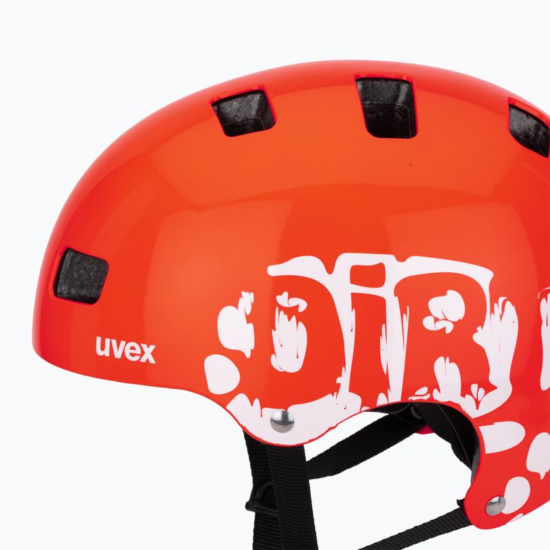 Detská prilba UVEX Kid 3 dirtbike neon red 7