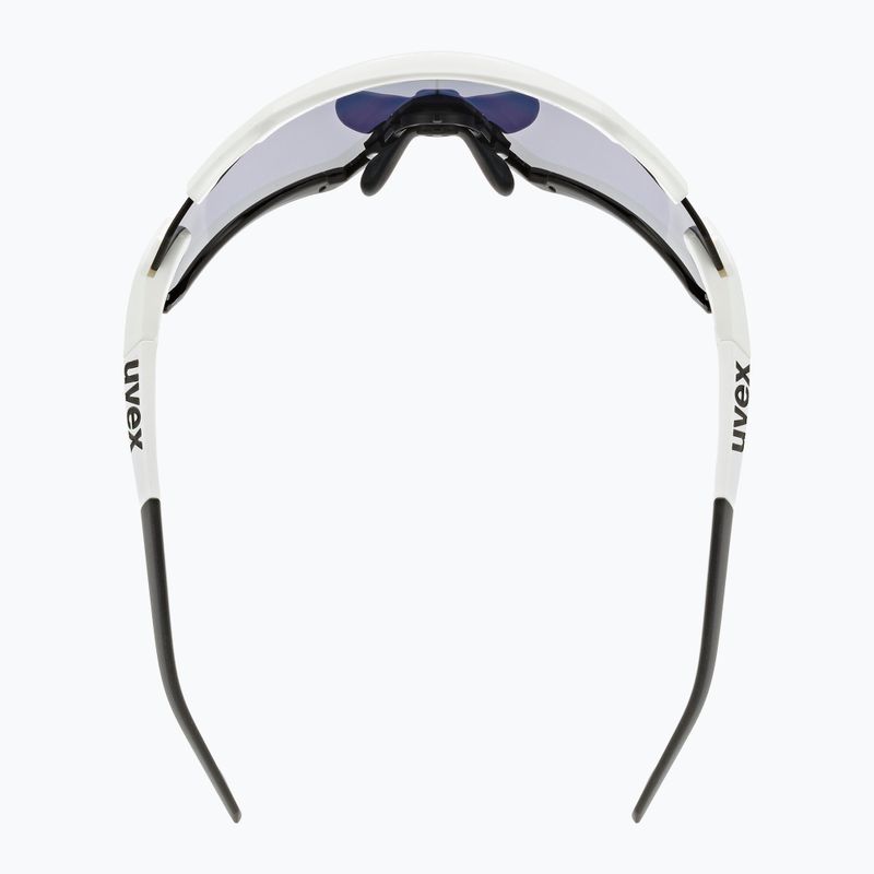 Cyklistické okuliare UVEX Sportstyle 228 white black/mirror red 53/2/067/8206 6