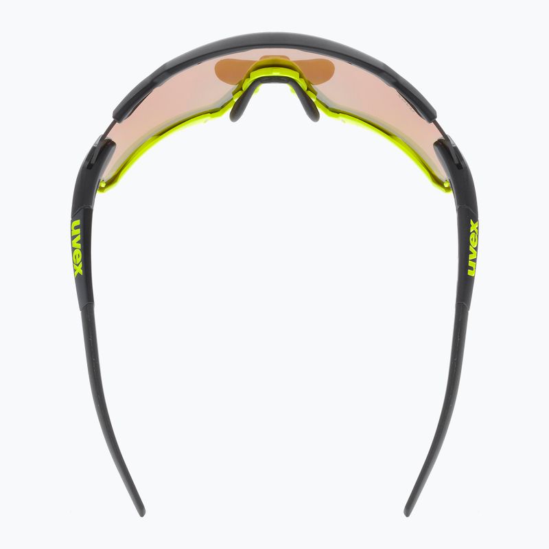 Cyklistické okuliare UVEX Sportstyle 228 black yellow mat/mirror yellow 53/2/067/2616 6