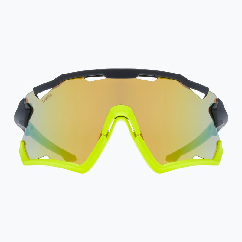 Cyklistické okuliare UVEX Sportstyle 228 black yellow mat/mirror yellow 53/2/067/2616 7